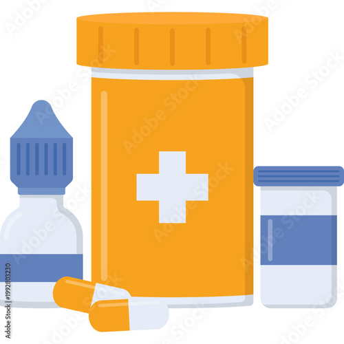 Flat Medicine Vector