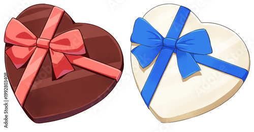 バレンタインやホワイトデーに贈るハートのチョコレートギフト