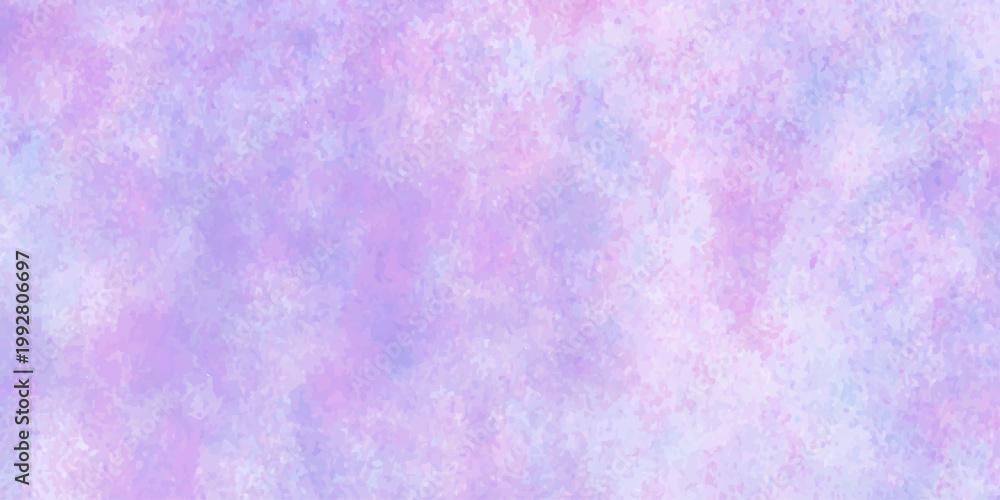 Fototapeta premium Colorful paper textured ink effect grungy wet pastel illustration for design. colorful abstract watercolor background. Smooth vibrant light pink, purple shades and blue watercolor paper textured.