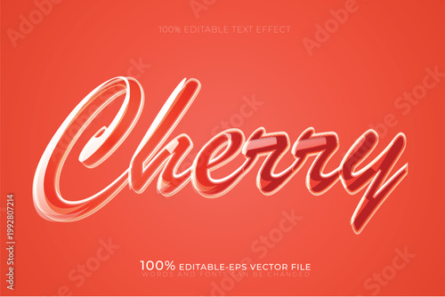 cherry font text