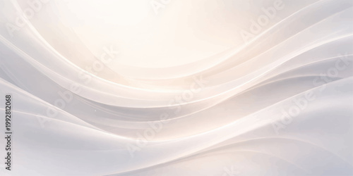 Elegant flowing blue silk background with soft white waves and a smooth satin texture design for an abstract textile wallpaper backdrop