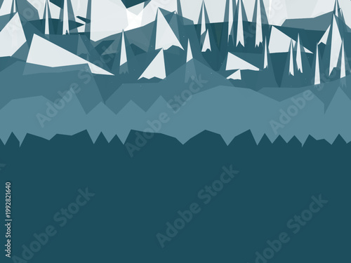 Mountain Peaks Landscape Adventure Background