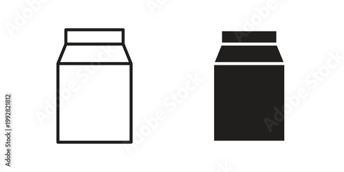 Take away food icon. Simple outline style for web and app. Vector icon
