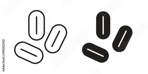 Yeast icon. Simple outline style for web and app. Vector icon