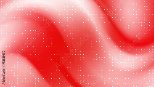Abstract red white gradient background with sparkle blinking dots overlay, glowing bokeh lights for banner, wallpaper, and digital design