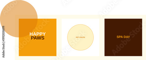 Pet Grooming and Wash Service Design Template Bundle