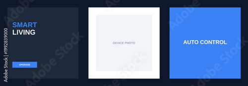 Smart Home Automation Tech Design Template Bundle