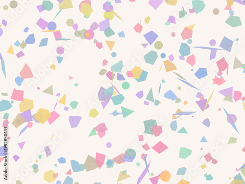 Modern Terrazzo Pattern Colorful Stone Chips Trendy Background