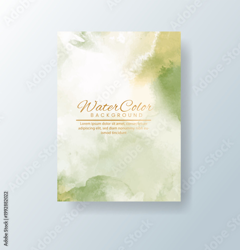 cards with bright colorful vector watercolor background. Design for your date, postcard, banner.