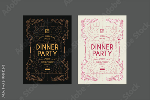 Medieval Dinner Night Invitation Template