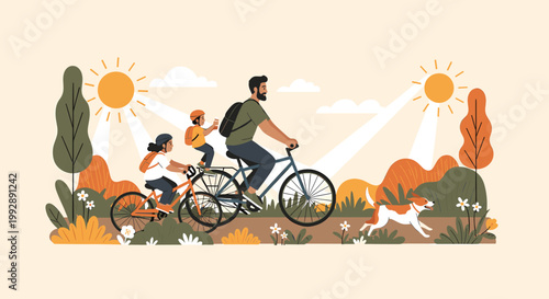 A calming and contemporary floral design. Perfect for backgrounds, website elements, or adding a touch of nature to marketing materials. Evokes tranqu