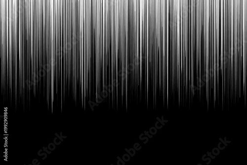 落ち込みやネガティブな感情を表す漫画風の線の背景