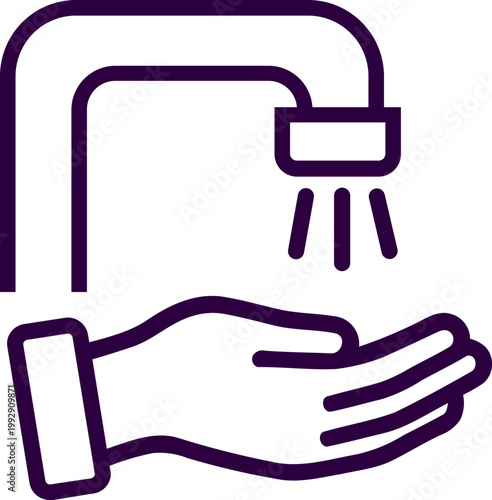 Hygiene Hand Washing Icon