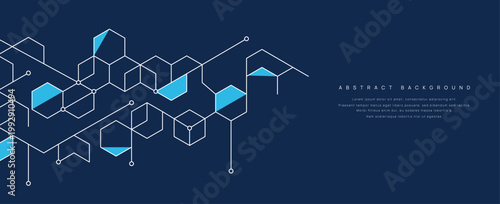 Graphic design element and abstract geometric background.	