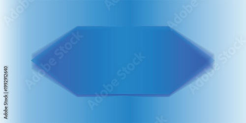 Long, oblong, wide format banner, button plaque and plaquette plate shape