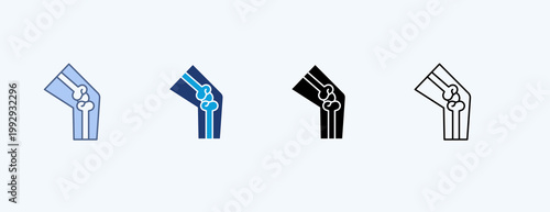Orthopedic Multiple Icon Illustration Vector