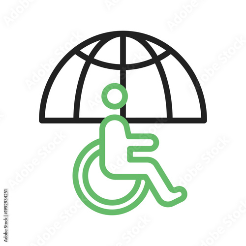 Barrier-Free World Icon