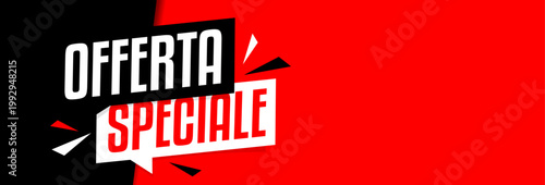 Testo "Offerta speciale" nella nuvoletta di dialogo