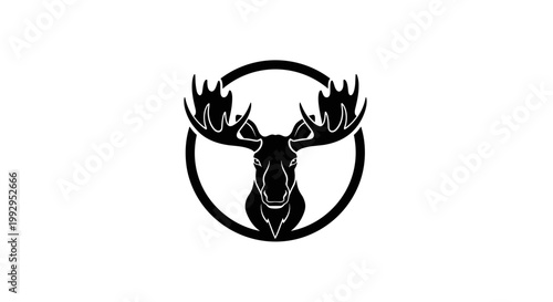 Moose Head Logo Design.