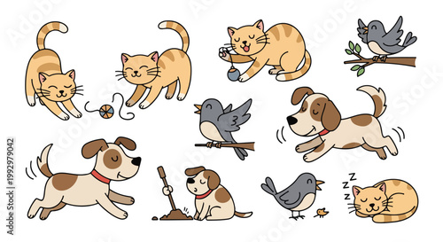 Abstract seamless pattern with colorful organic shapes, hand drawn geometric vector background, vibrant mosaic texture for textile and wallpaper design