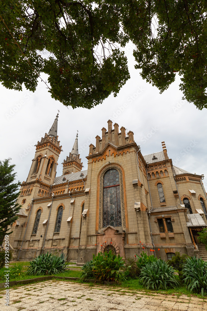 Obraz premium The Cathedral Of The Nativity Of The Blessed Virgin Mary in Batumi, Georgia
