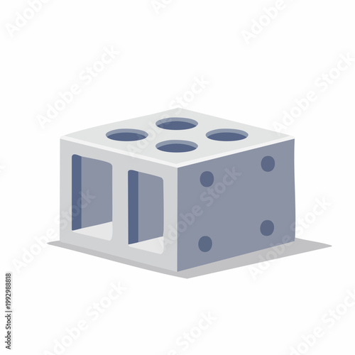 Cinder Block with Holes