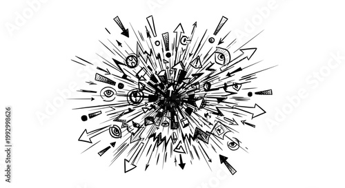 Explosion of Arrows and Symbols