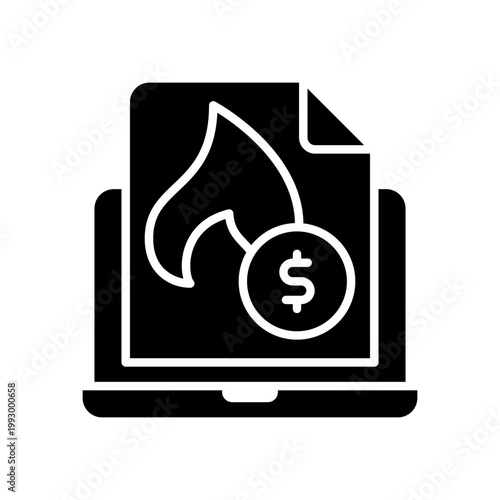 Natural gas icon vector. Propane Illustration sign. Gas supply symbol. gas storage logo.