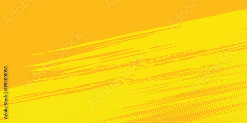 Modern Retro comic yellow background raster gradient halftone  stock vector sports
