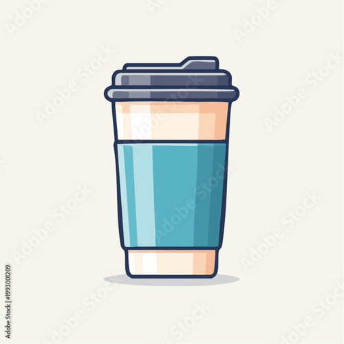 タンブラーアイコンシンプル素材