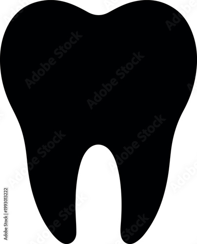 Tooth icon vector