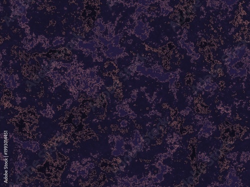 Slika na platnu Midnight galaxy and rose gold fluid marble pattern
