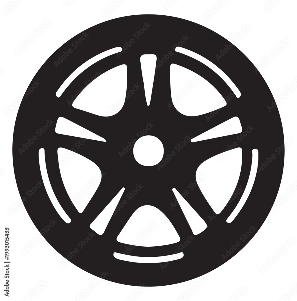 Obraz premium Star Burst Wheel