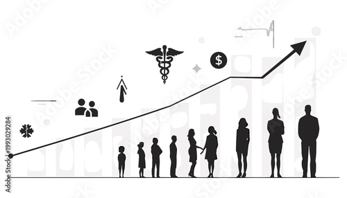 This minimalist image conveys a sense of upward trajectory and positive development. Ideal for illustrating business growth, ambition, or overcoming o