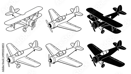 set of different tools for your design