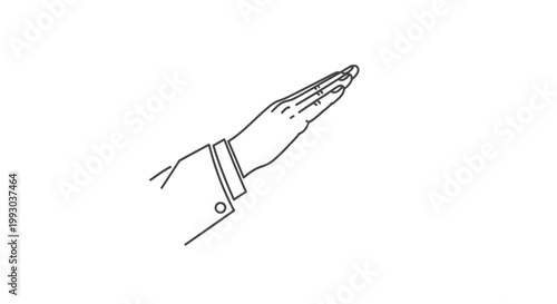 A hand wearing a wristwatch.