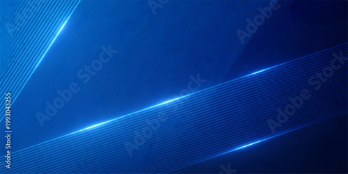 Glowing blue lines and dark motion patterns create an abstract space art background with energy rays and a shining light texture for a seamless animation loop wallpaper