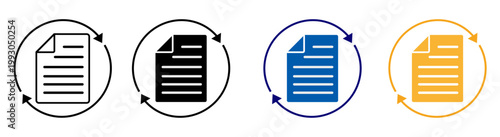 Update document page icon set.