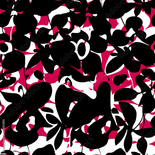 geometric color red pattern background texture design art print