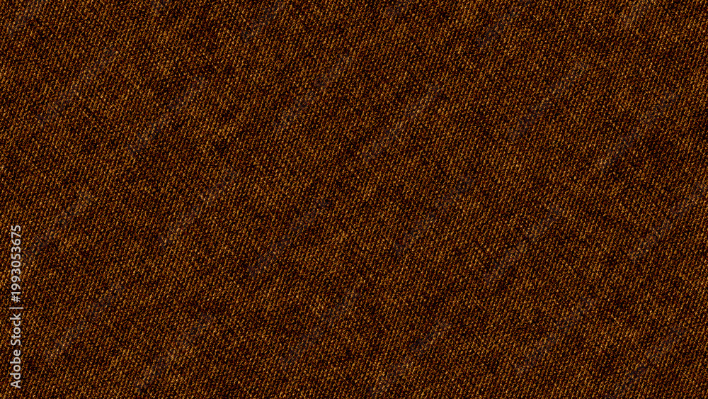 Fototapeta premium Brown fabric texture, close-up cloth