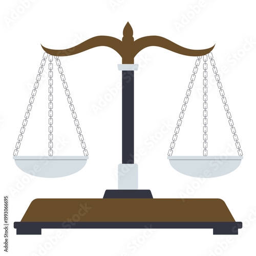 Legal Scales of Justice Icon