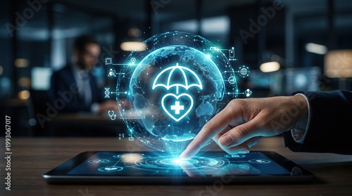 Global healthcare and medical insurance solutions for family protection using digital technology.