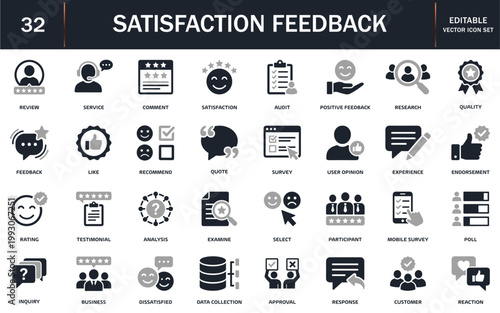 User give rating to service experience on online application for Customer review satisfaction feedback survey concept. Five stars customer product rating review flat icon for apps and websites