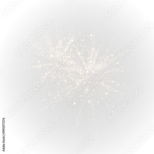Golden fireworks display collection with glittering sparkling light effects isolated on transparent background PNG. Festive twinkling sparkler set for celebration design, photograph overlay, and event