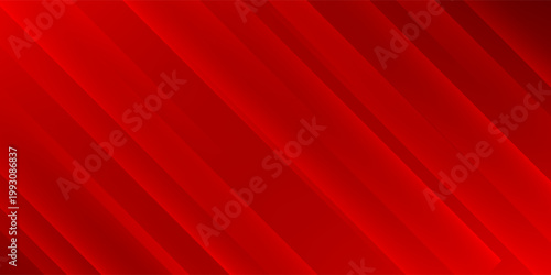 Abstract Red Background with Dynamic Diagonal Gradient Stripes, Modern Minimalist Geometric Line Pattern, Elegant Scarlet Backdrop for Corporate Banner, Poster, and Tech Design