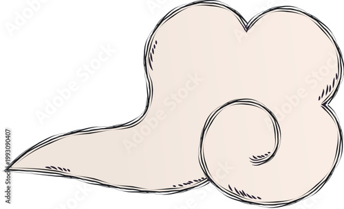 White auspicious cloud