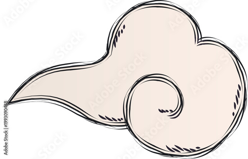 White auspicious cloud