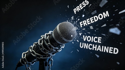 World Press Freedom Day 2026 Concept – Digital News Flow, Freedom of Information, Global Journalism Network