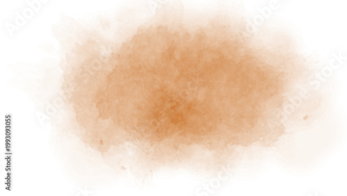 Alloy orange watercolor background, flat color illustration