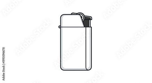 Lighter Object Metal Smoking Tool.